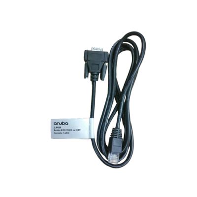 HPE JL448A Serien-Kabel Schwarz 1,5 m DB-9