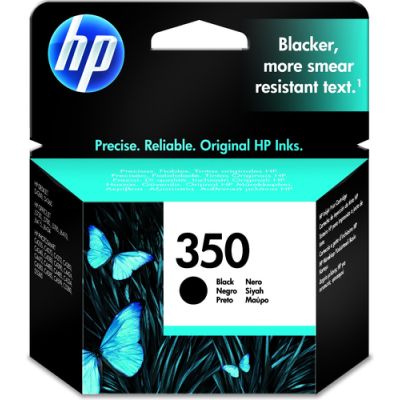 HP 350 Schwarz Original Tintenpatrone