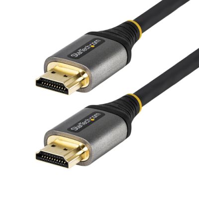 StarTech.com 5 m Premium Zertifiziertes HDMI 2.0 Kabel - High Speed HDMI Kabel Mit Ethernet - HDR10, ARC - UHD HDMI 2.0 4k 60Hz Kabel Mit Vergoldete HDMI Stecker - Für UHD Monitore, TVs - HDMI Videokabel - M/M
