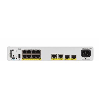 Cisco Catalyst C9200CX-8P-2X2G-E Netzwerk-Switch Managed L2/L3 Gigabit Ethernet (10/100/1000) Power over Ethernet (PoE) Grau
