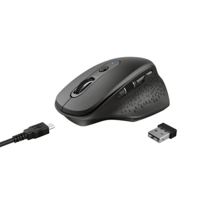 Trust Ozaa Maus rechts RF Wireless Optisch 2400 DPI