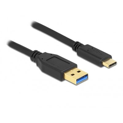 DeLOCK 84006 USB Kabel 3 m USB 3.2 Gen 1 (3.1 Gen 1) USB A USB C Schwarz