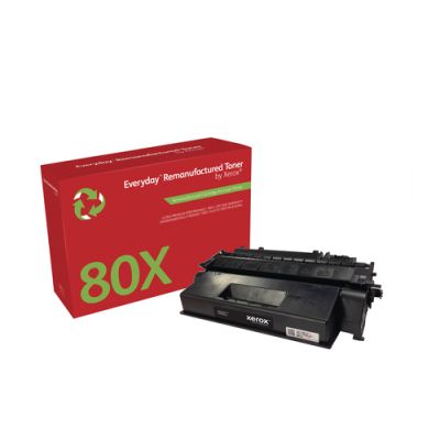 Everyday ™ Mono wiederaufbereiteter Toner von Xerox, kompatibel mit HP 80X (CF280X), High capacity