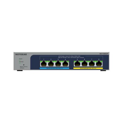 NETGEAR 8-port Ultra60 PoE++ Multi-Gigabit (2.5G) Ethernet Plus Switch Managed L2/L3 2.5G Ethernet (100/1000/2500) Power over Ethernet (PoE) Grau