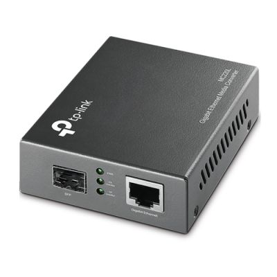 TP-Link MC220L Netzwerk Medienkonverter 1000 Mbit/s Multi-Modus, Einzelmodus Schwarz