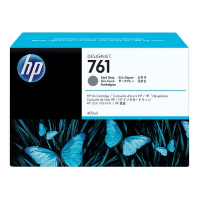 HP 761 Dunkelgrau DesignJet Druckerpatrone, 400 ml