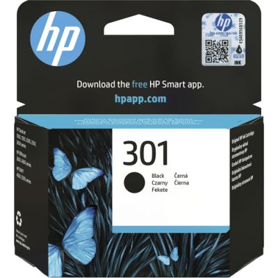 HP 301 Schwarz Original Druckerpatrone