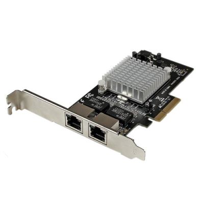 StarTech.com 2 Port PCI Express Gigabit Ethernet Netzwerkkarte - PCIe Server Adapter