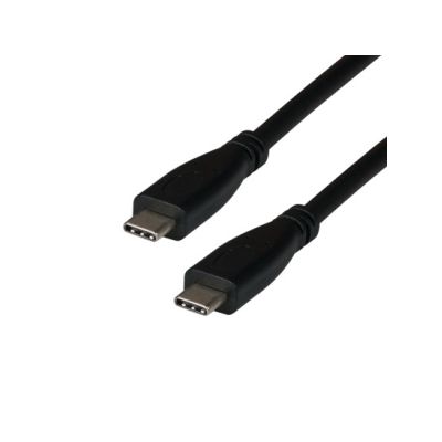 M-Cab 7001335 USB Kabel 2 m USB4 Gen 2x2 USB C Schwarz