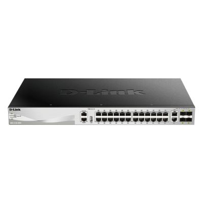 D-Link DGS-3130-30TS/E Netzwerk-Switch Managed L3 Gigabit Ethernet (10/100/1000) Grau