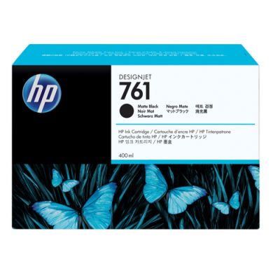 HP 761 Mattschwarz DesignJet Druckerpatrone, 400 ml