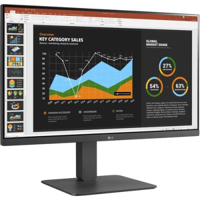 LG 27BR550Y-C.AEU Computerbildschirm 68,6 cm (27") 1920 x 1080 Pixel Full HD LED Grau