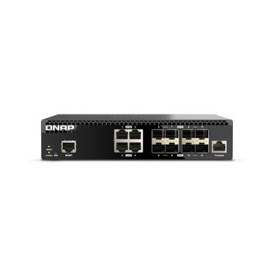 QNAP QSW-M3212R-8S4T Netzwerk-Switch Managed 10G Ethernet (100/1000/10000) 1U