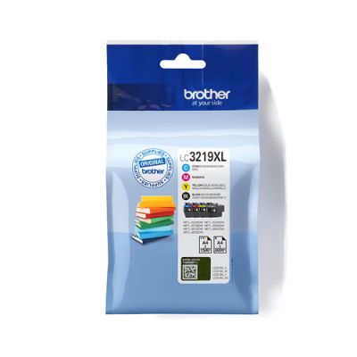 Brother LC3219XLVALDR Druckerpatrone 4 Stück(e) Original Schwarz, Cyan, Magenta, Gelb