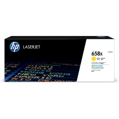 HP 658X Gelb Original LaserJet Tonerkartusche mit hoher Reichweite