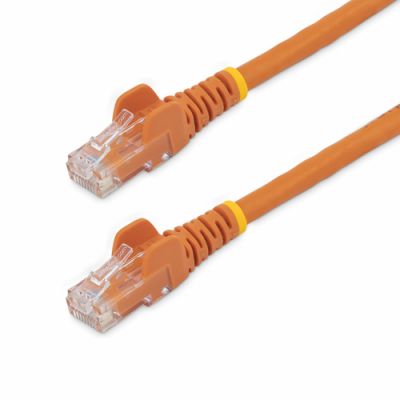 StarTech.com 3m Cat6 UTP RJ45 Gigabit Patchkabel Snagless - Cat 6 Netzwerkkabel - Orange