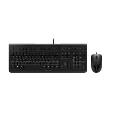 CHERRY DC 2000 Tastatur Maus enthalten USB QWERTY Englisch, Italienisch Schwarz