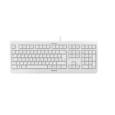 CHERRY KC 1000, Kabelgebundene Tastatur, Weiß Grau, USB (QWERTZ - DE)