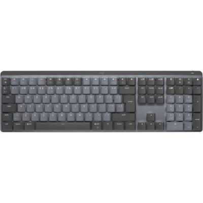 Logitech MX Mechanical Tastatur RF Wireless + Bluetooth QWERTY US International Graphit, Grau