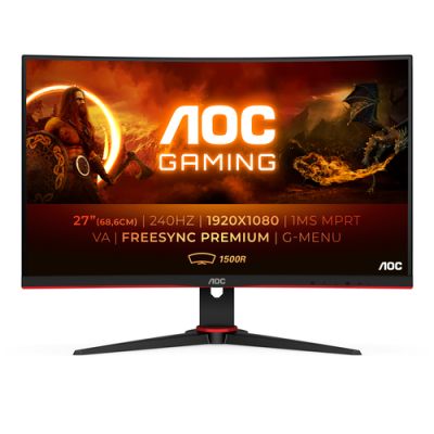 AOC G2 C27G2ZE/BK Computerbildschirm 68,6 cm (27") 1920 x 1080 Pixel Full HD LED Schwarz, Rot