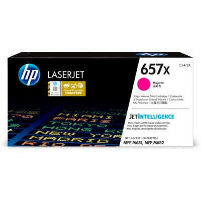 HP 657X Magenta Original LaserJet Tonerkartusche mit hoher Reichweite