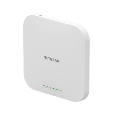 NETGEAR WAX610 WiFi 6 WLAN Access Point (AX1800 Speed Dual-Band Mesh, WPA3, 802.11ax, 2.5G LAN, Lokales oder Insight Remote Management, PoE+ powered - Netzteil optional)