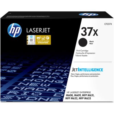 HP 37X Schwarz Original LaserJet Tonerkartusche mit hoher Reichweite