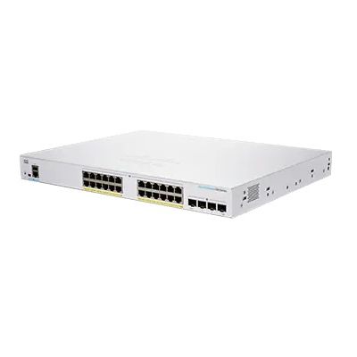 Cisco CBS250-24FP-4G-EU Netzwerk-Switch Managed L2/L3 Gigabit Ethernet (10/100/1000) Silber