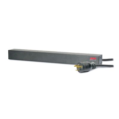 APC Rack PDU, Basic, 1U, 16A, 208V Stromverteilereinheit (PDU) Schwarz