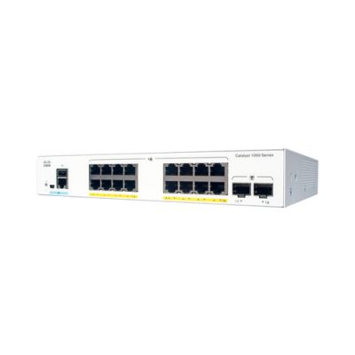 Cisco Catalyst C1000-16FP-2G-L Netzwerk-Switch Managed L2 Gigabit Ethernet (10/100/1000) Power over Ethernet (PoE) Grau