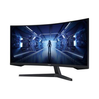 Samsung Odyssey C34G55TWWP Computerbildschirm 86,4 cm (34") 3440 x 1440 Pixel UltraWide Dual Quad HD LED Schwarz