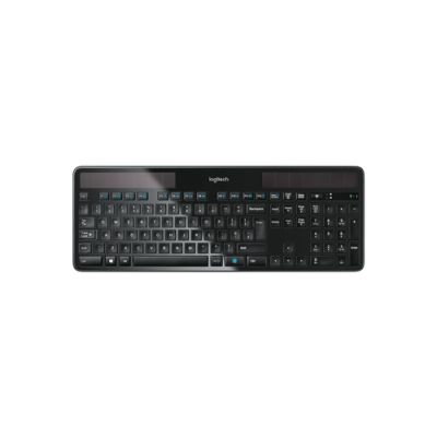 Logitech Wireless Solar Keyboard K750 Tastatur RF Wireless QWERTZ Schweiz Schwarz