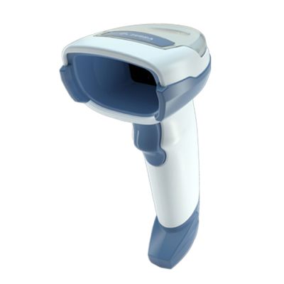 Zebra DS4608-HC Tragbares Barcodelesegerät 1D/2D LED Blau, Weiß