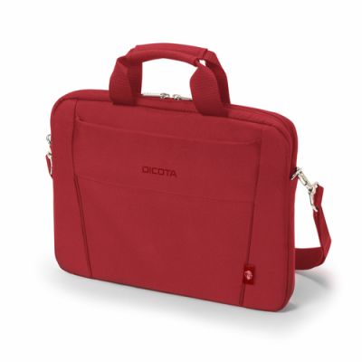DICOTA Eco Slim Case BASE 35,8 cm (14.1") Aktenkoffer Rot