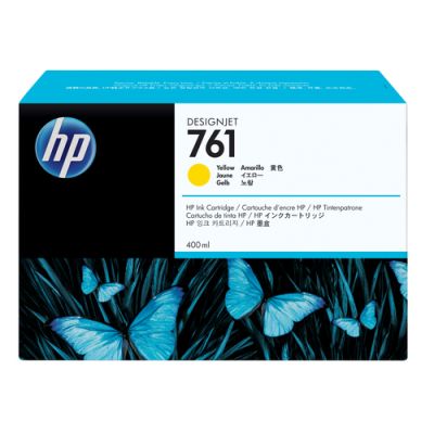 HP 761 Gelb DesignJet Druckerpatrone, 400 ml