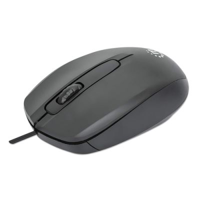 Manhattan 190190 Maus Beidhändig USB Typ-A Optisch 1000 DPI