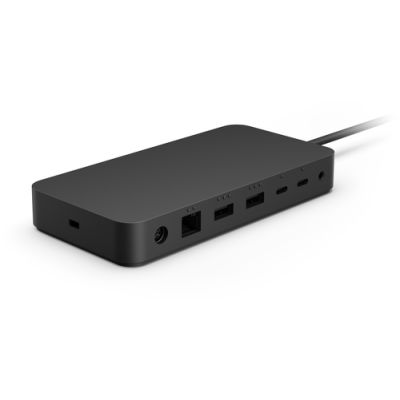 Microsoft Surface Thunderbolt 4 Dock Kabelgebunden Schwarz