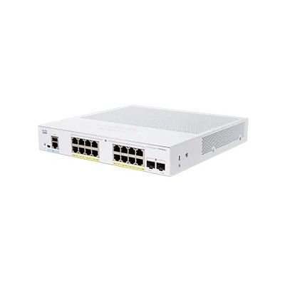 Cisco CBS250-16P-2G-EU Netzwerk-Switch Managed L2/L3 Gigabit Ethernet (10/100/1000) Silber