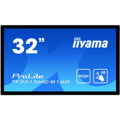 iiyama ProLite TF3215MC-B1AG Computerbildschirm 81,3 cm (32") 1920 x 1080 Pixel Full HD LED Touchscreen Kiosk Schwarz