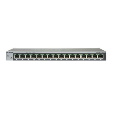 NETGEAR GS116 Unmanaged Gigabit Ethernet (10/100/1000) Grau