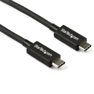 StarTech.com 80cm Passives Thunderbolt 3 Kabel, 40Gbps, 100W PD, 4K/5K Video, Thunderbolt Kabel, Kompatibel mit USB4/DP Alt Mode, Thunderbolt 4, USB 3.2/Typ-C