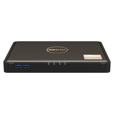 QNAP TBS-464 NAS Desktop Ethernet/LAN Schwarz N5105