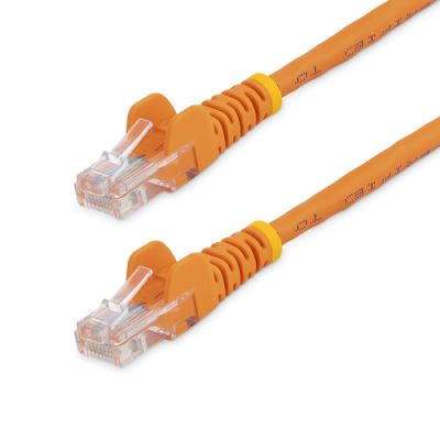 StarTech.com 1m Cat5e RJ45 UTP Netzwerkkabel Snagless - Cat 5e Patchkabel - Orange