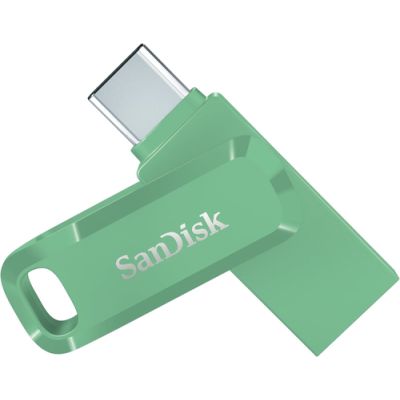 SanDisk Ultra Dual Drive Go USB 64GB USB-Stick USB Type-A / USB Type-C 3.2 Gen 1 (3.1 Gen 1) Grün