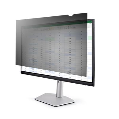StarTech.com 19.5" 16:9 Monitor Blickschutzfilter, Bildschirm Blickschutzfolie mit 51% Blaulichtfilter, Sichschutzfolie mit 60 Grad Sichtwinkel, Blaulicht Displayschutzfolie, Monitor Sichtschutzfolie