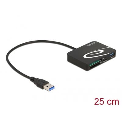 DeLOCK 91756 Kartenleser Schwarz