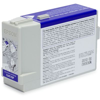 Epson SJIC15P-Tintenpatrone für TM-C3400 u. TM-C610 (3 Farben)