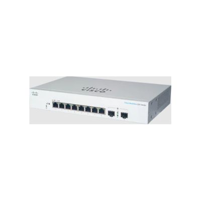Cisco CBS220-8T-E-2G Managed L2 Gigabit Ethernet (10/100/1000) 1U Weiß