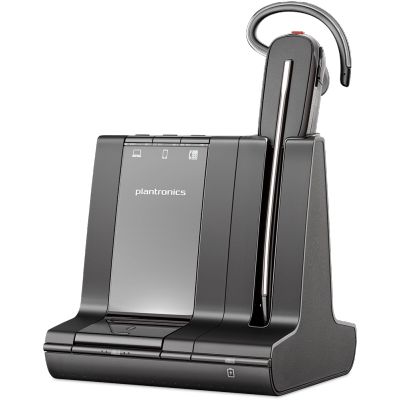 POLY 8240 Office Kopfhörer Kabellos Ohrbügel, im Ohr Büro/Callcenter Bluetooth Schwarz