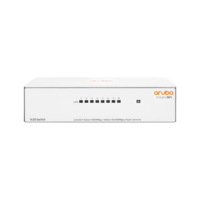 Aruba Instant On 1430 8G Unmanaged L2 Gigabit Ethernet (10/100/1000) Weiß